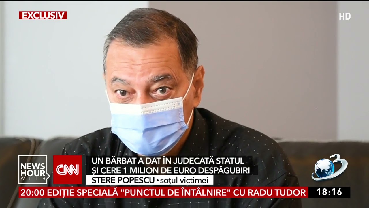 1 milion de euro, despăgubirea cerută de un bărbat rămas văduv în urma incendiului din spital