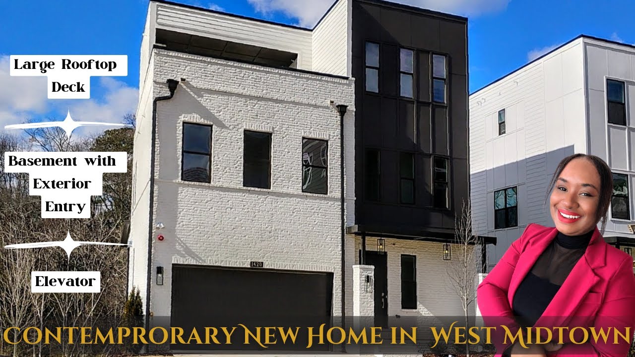 New Contemporary Home For Sale  - Atlanta - West Midtown | Homes For Sale in Atlanta