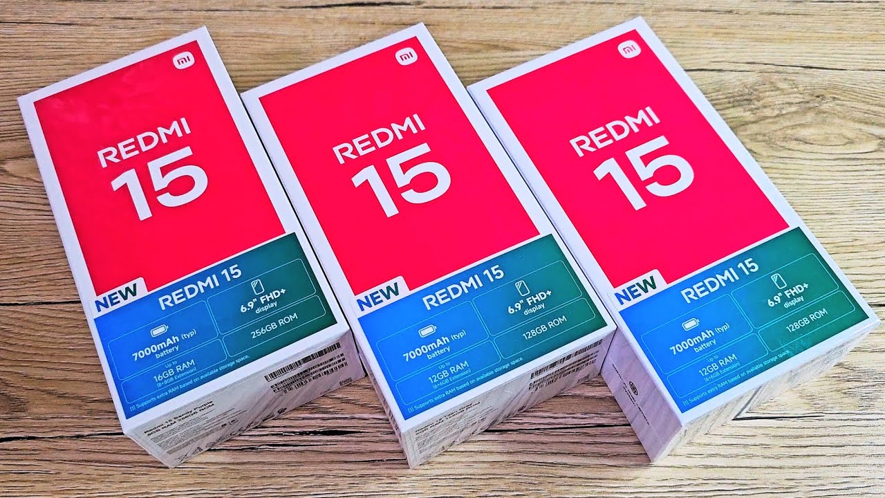 Redmi 15 Unboxing | See Every Color
