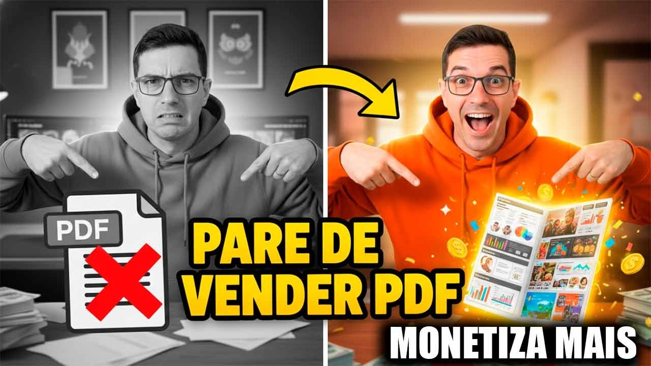 NUNCA MAIS Venda PDF! Crie FLIPBOOKS com IA para Lucrar ( FLIPHTML5 )💰