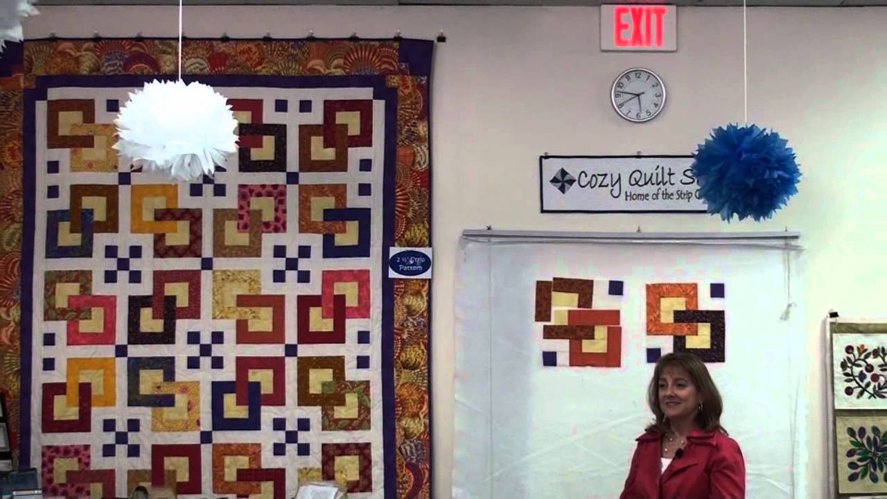 Olympia- Strip Pattern by Cozy Quilt Designs(R)
