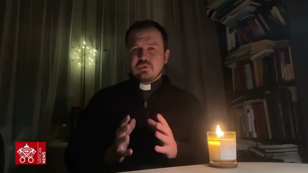 Al freddo e al buio. Padre Taras Zheplinskyi descrive la vita a #Kyiv, Capitale dell'#Ucraina