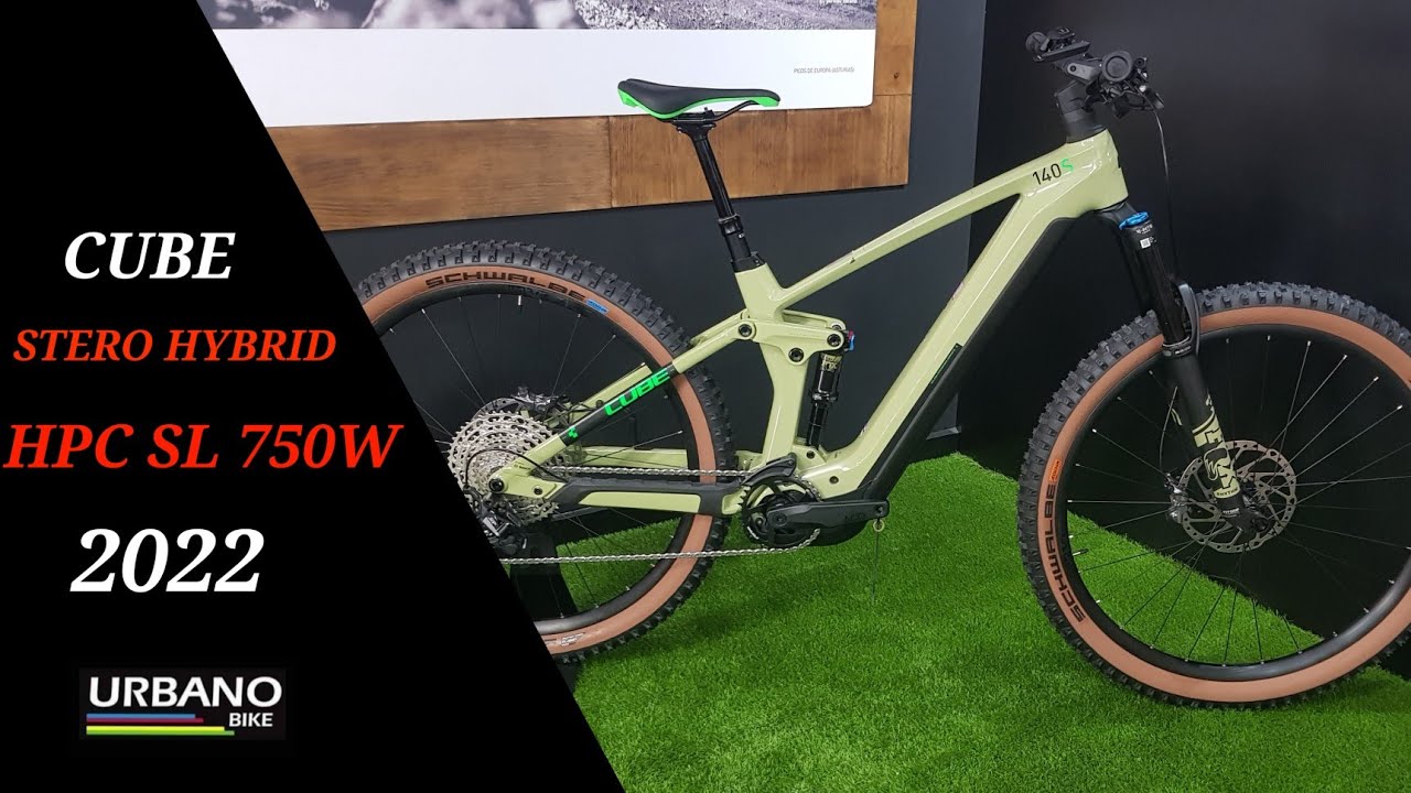 Cube Stero HYBRID HPC 140 SL 750w!! URBANO-BIKE
