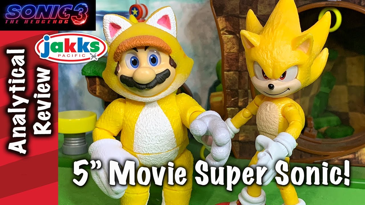Sonic Movie 3-5 Inch Super Sonic Figure!