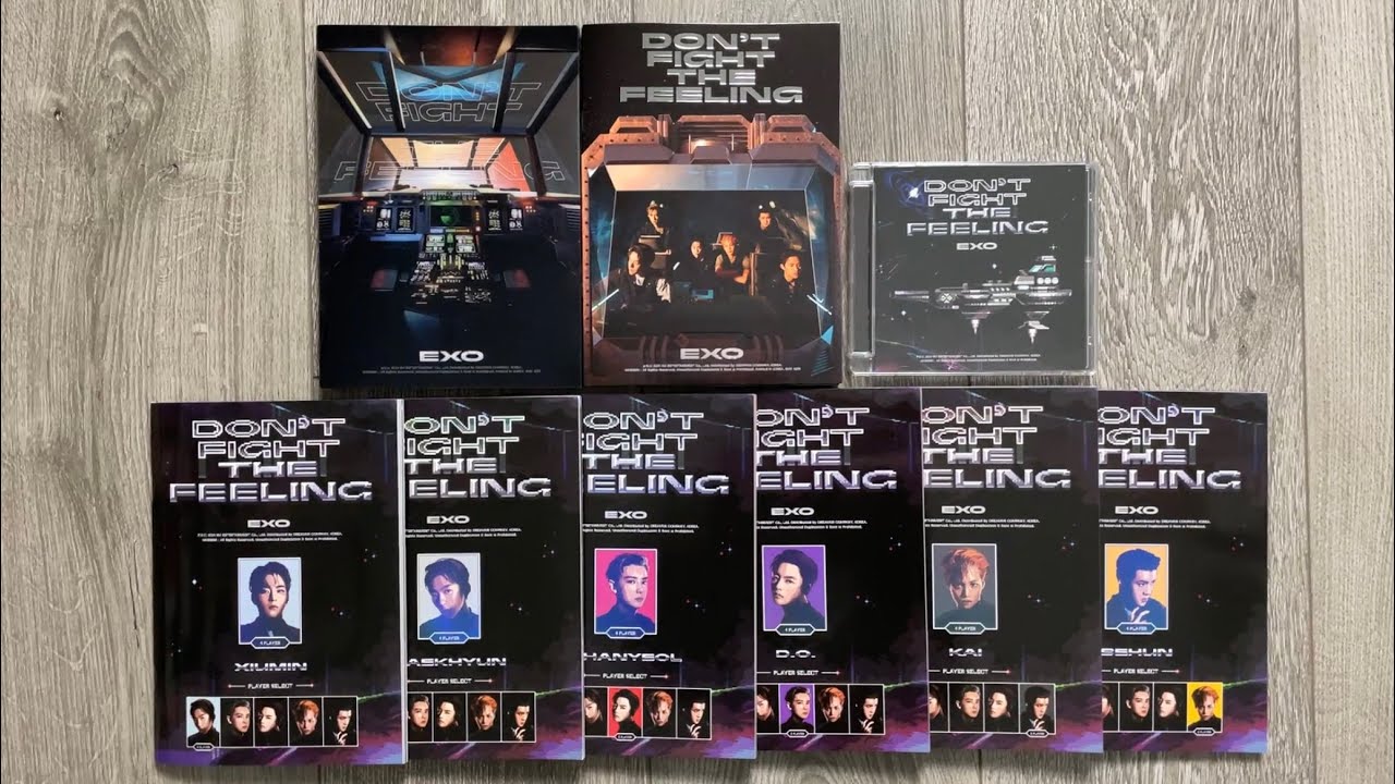 ♡Unboxing EXO 엑소 Special Album Don't Fight The Feeling (Photobook, Expansion & Jewel Case Ver.)♡