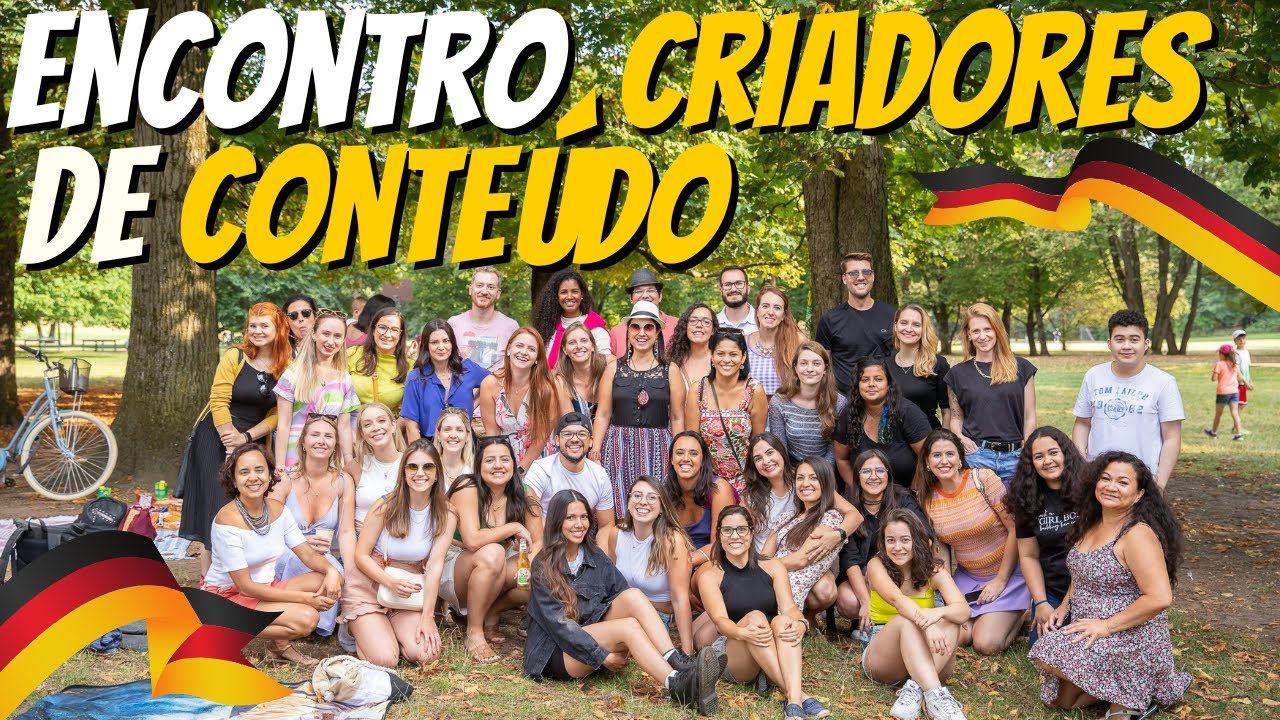 CONHECENDO INFLUENCERS EM MUNIQUE - *Encontro de Criadores de Conteúdo*