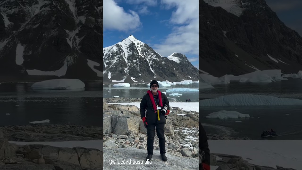 Sean Scott kitted out for his Antarctica Expedition ❄️