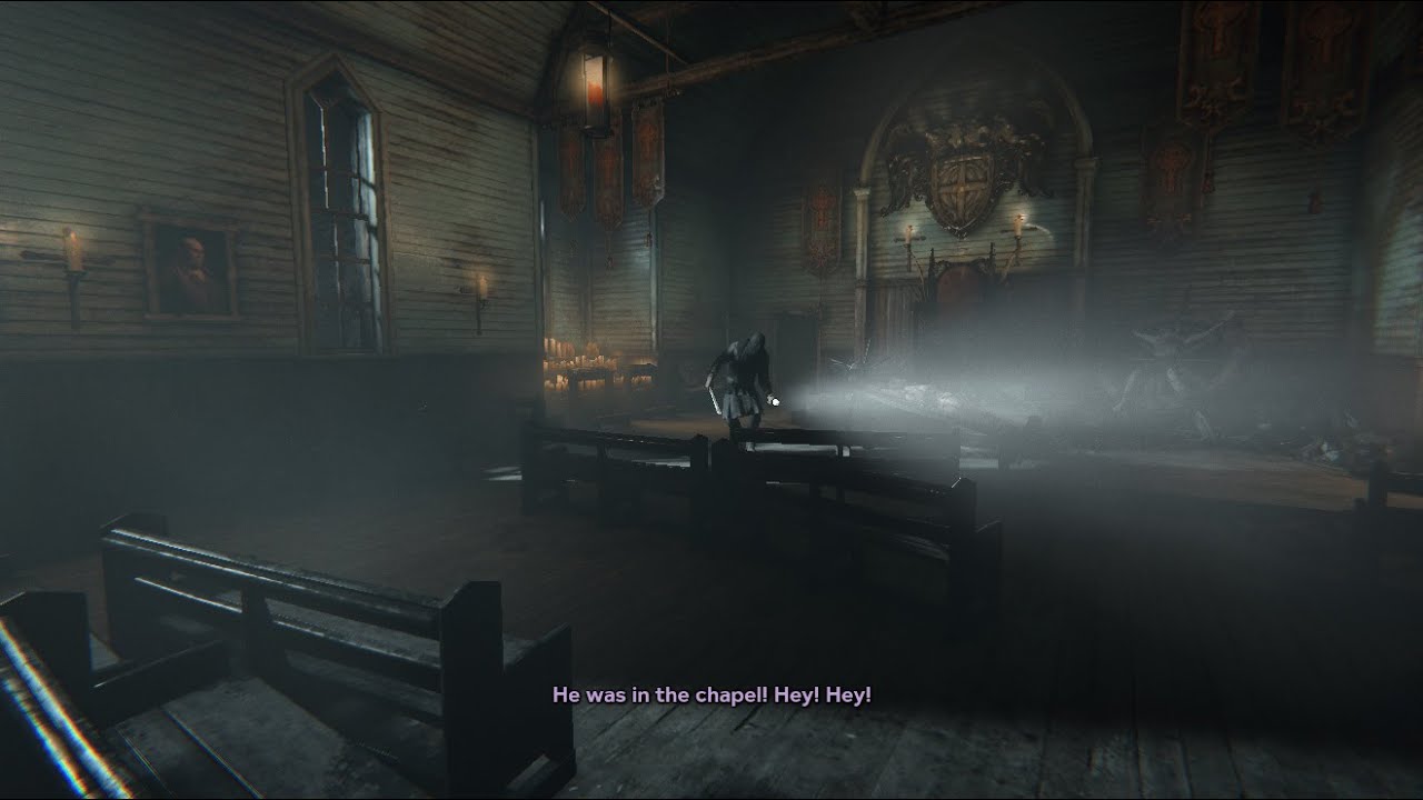 Outlast 2 - Remote chase from church on NIGHTMARE (Insane)