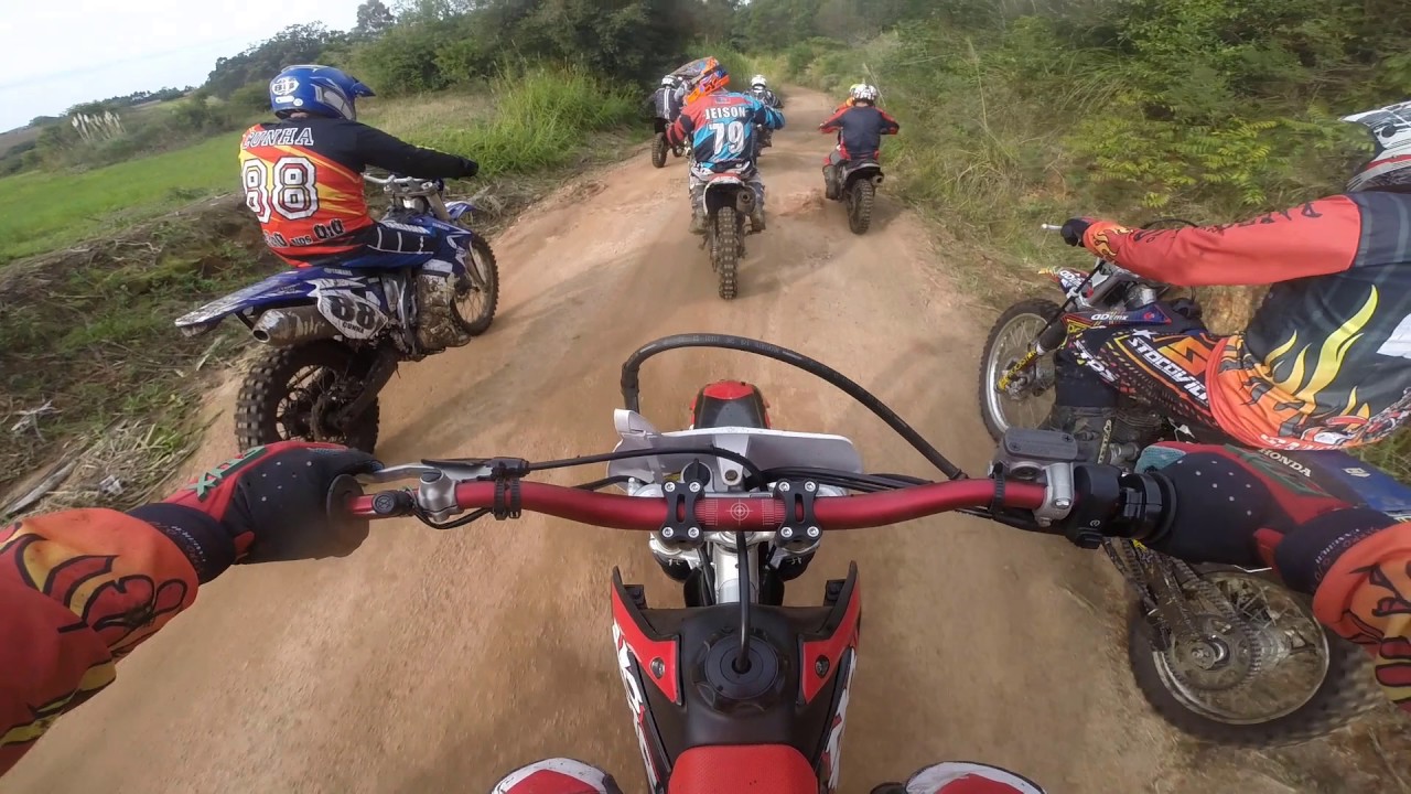 Crf 230 Barro nos óio trilha top!! em Canguçu - Rs 17/06/17