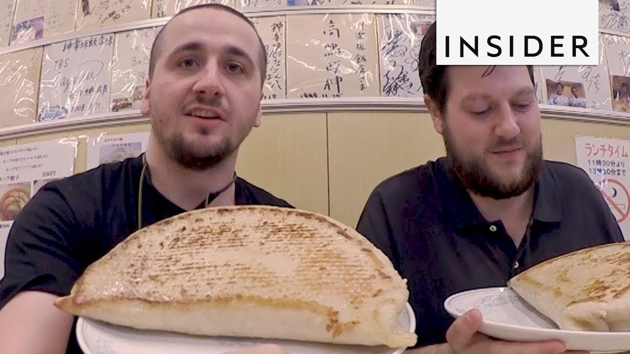 Gyoza the Size of 100 Dumplings