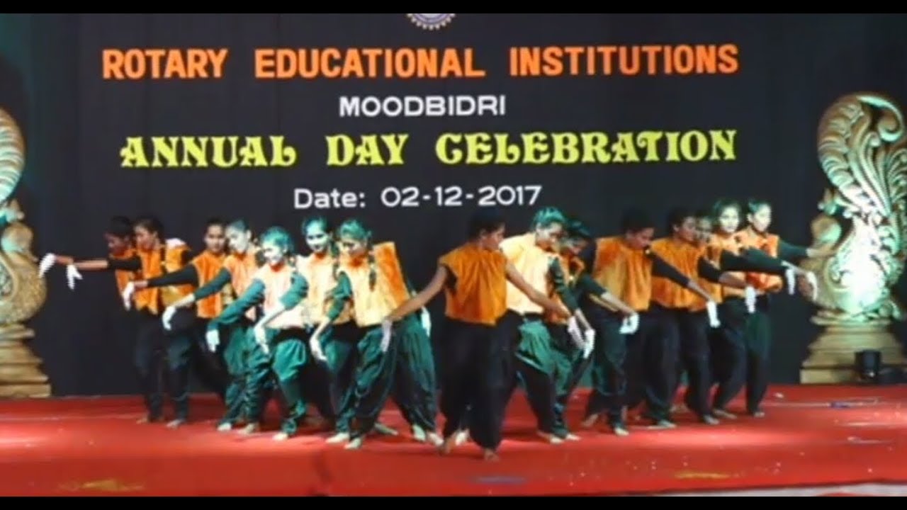 Best Dance performance by Rotary High school girls Moodbidri - MooN 7G