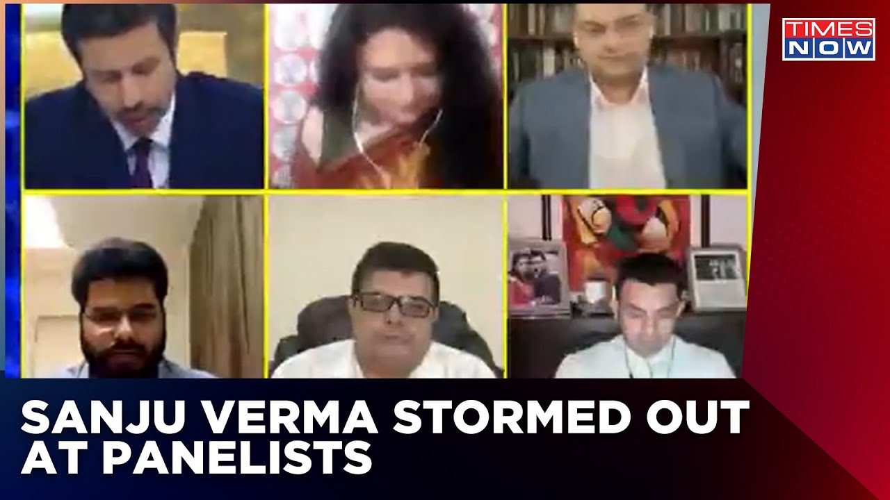 Sanju Verma Stormed Out At Anand Ranganathan & Tehseen Poonawalla During Debate | India Upfront