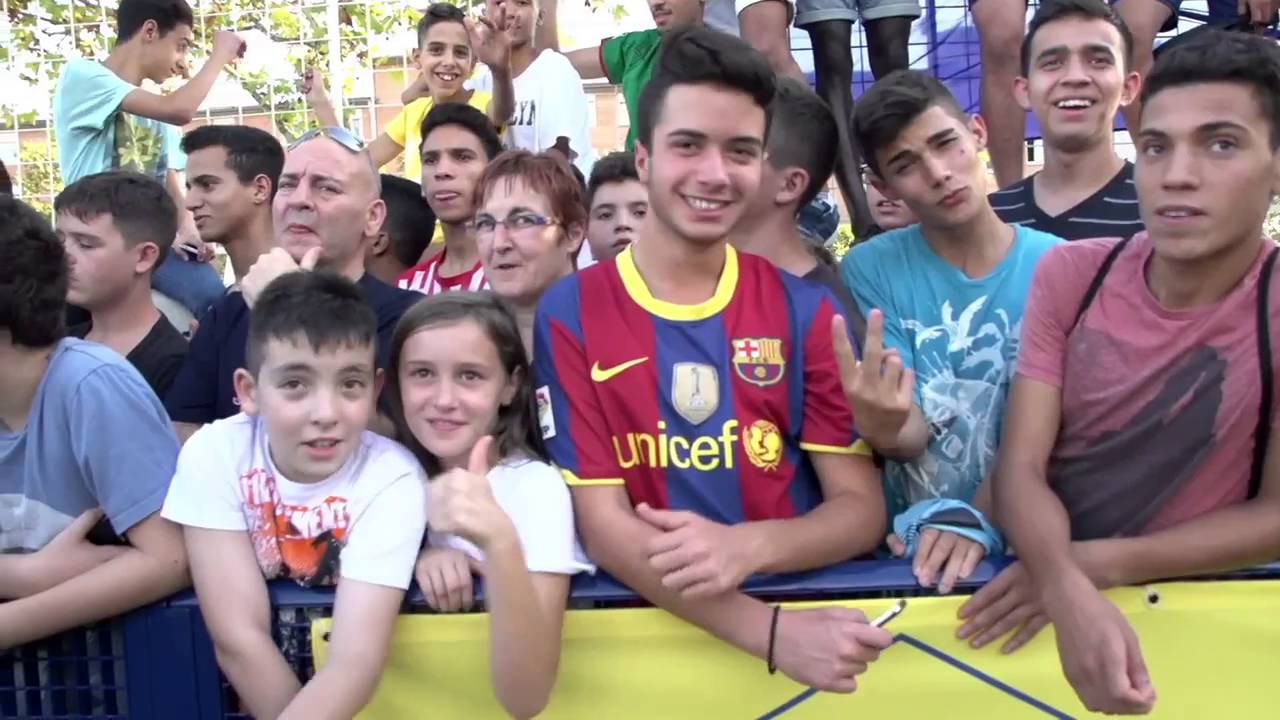 Inauguración del 'Cruyff Court Xavi Hernández'