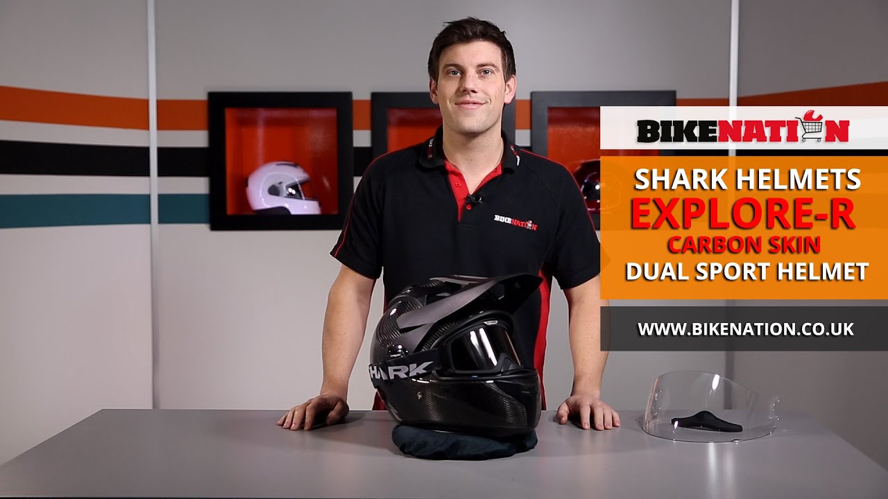 Shark Helmets - Explore-R Carbon Skin Helmet - BikeNation