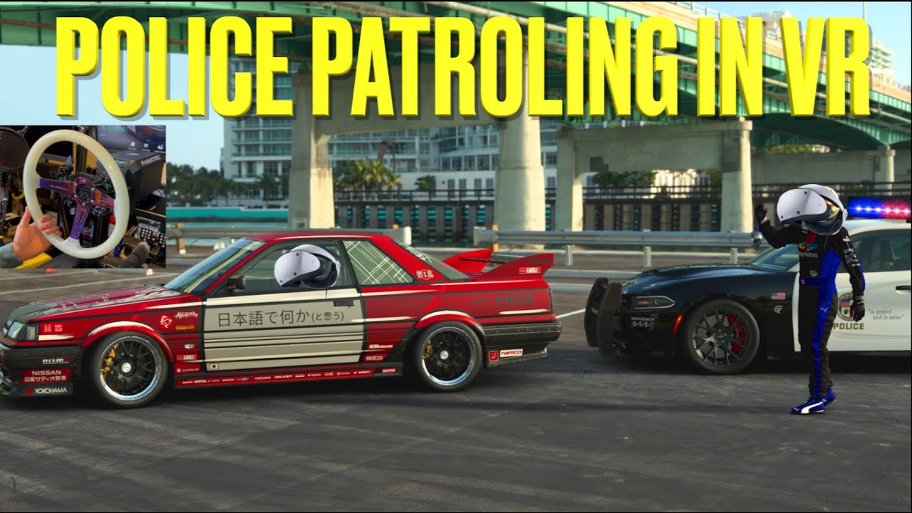 Gran Turismo 7 GoPro PS5 - NEW Nissan Skyline R31 Avoiding POLICE In VR