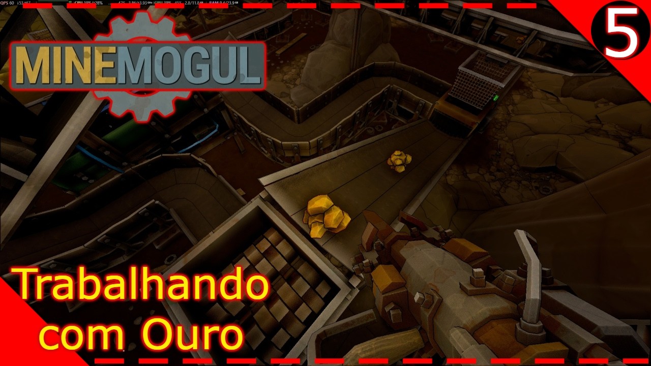 #5 TRABALHANDO COM OURO | MINE MOGUL