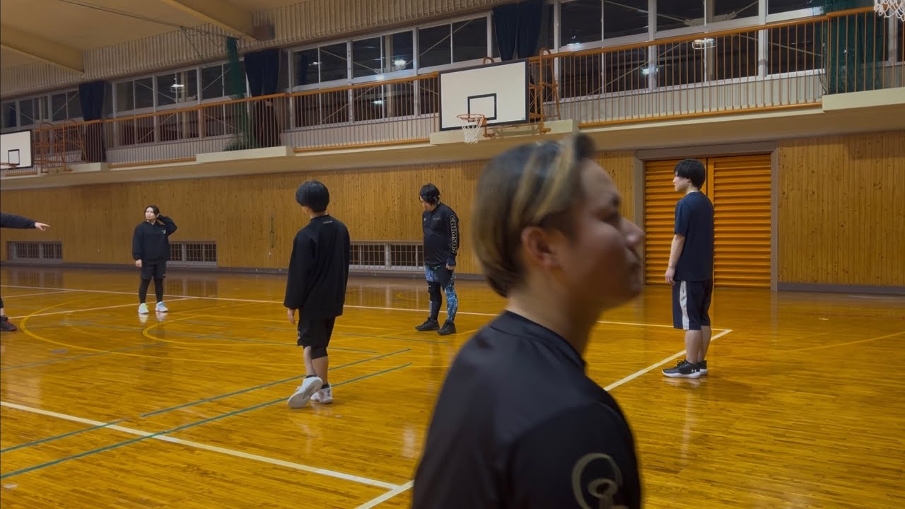 バスケ　3on3