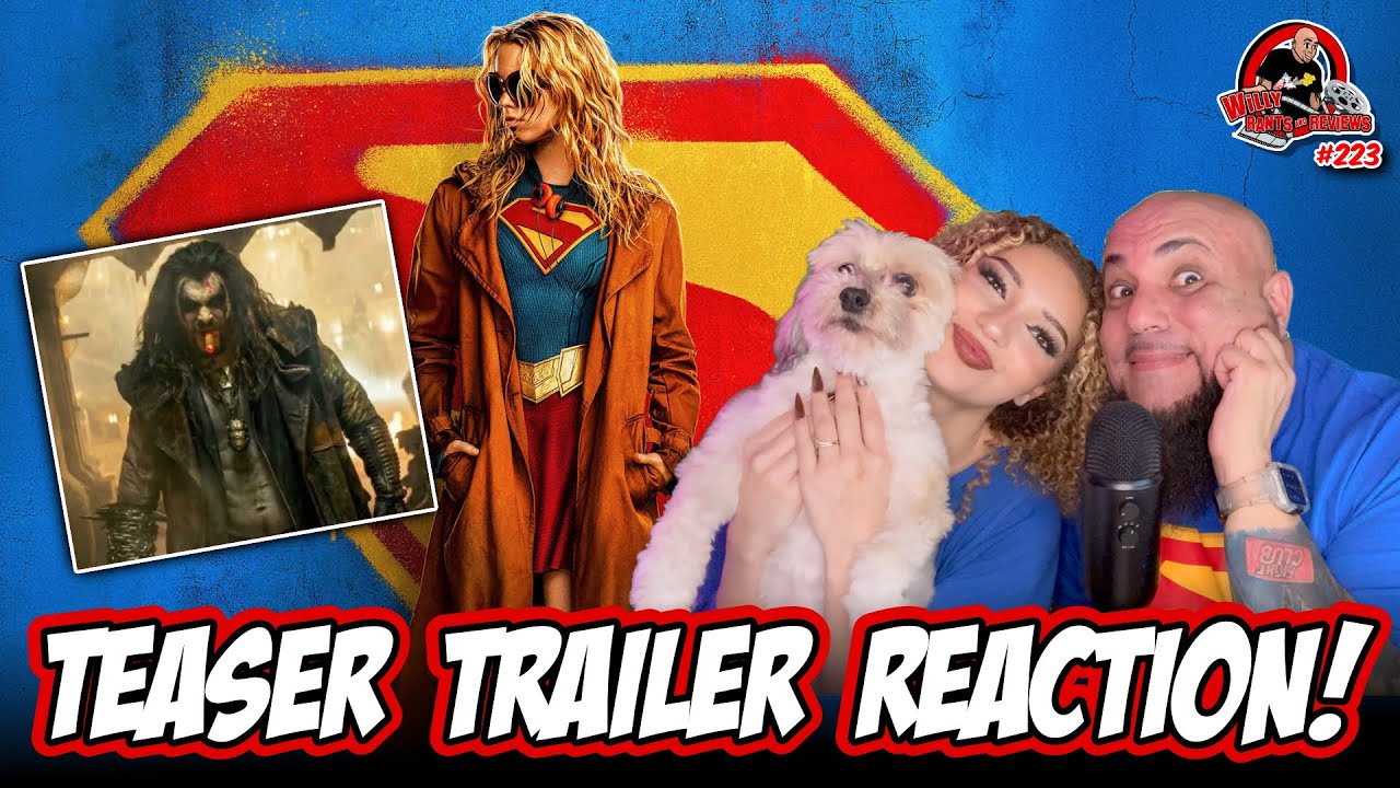 Supergirl Teaser Trailer Reaction | First Time Watch & Our Thoughts