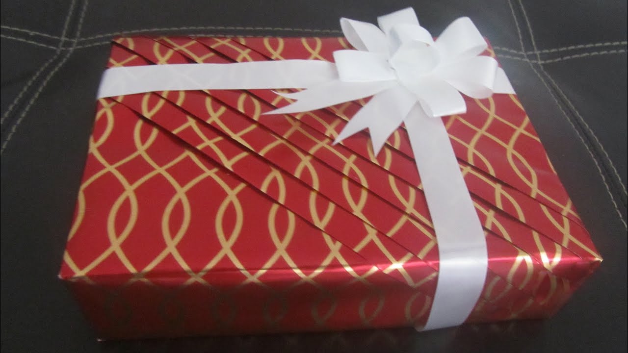 Part 1 Pleated wrapping - How to wrap your gifts in an elegant way /Updated video in description box