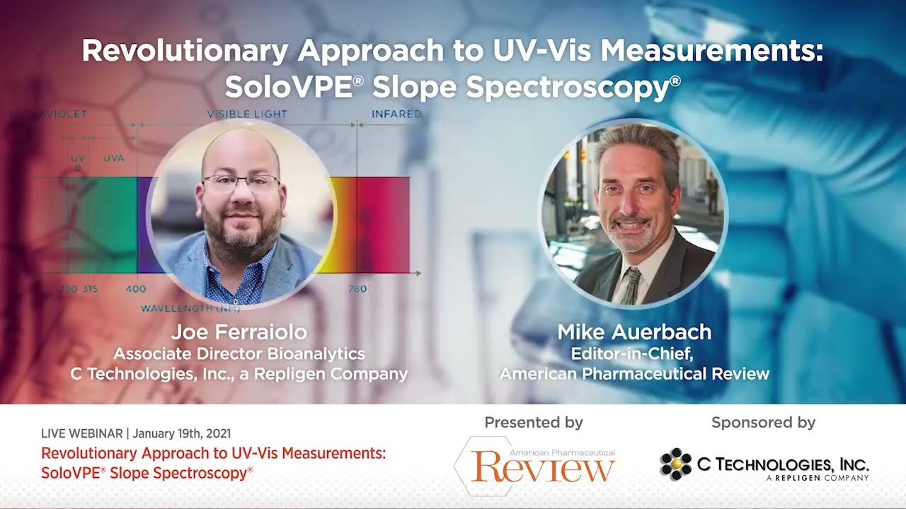 Revolutionary approach to UV-Vis measurements | CTech SoloVPE Slope Spectroscopy