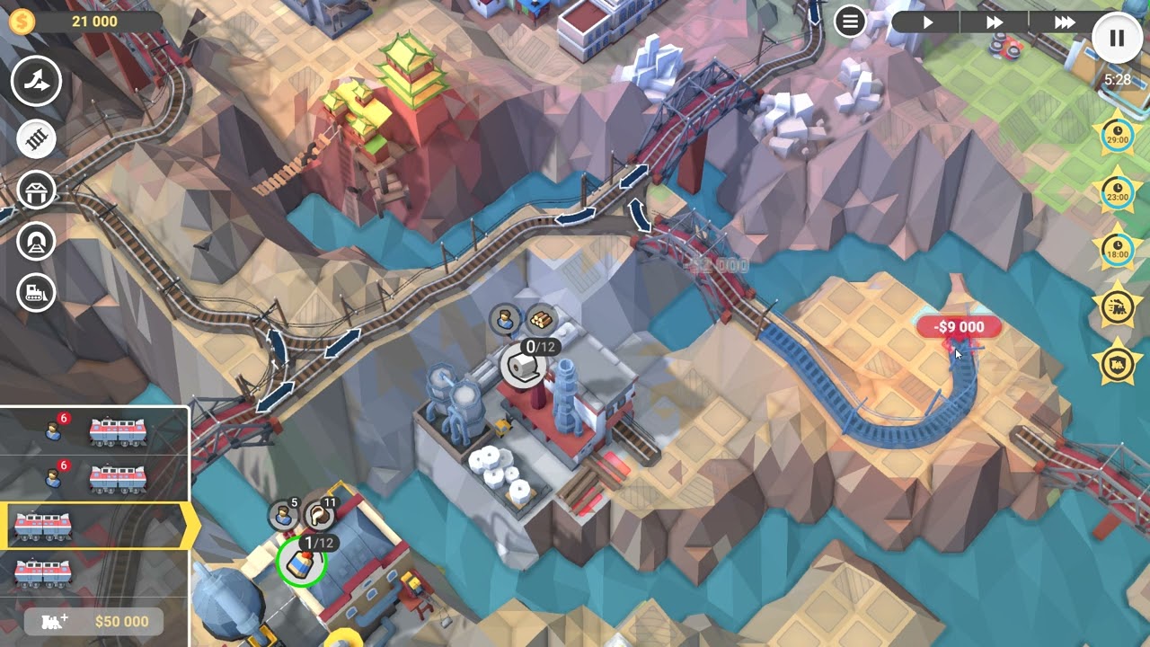 TrainValley2 Tibet 5 Stars in 11:38