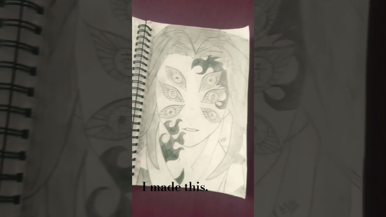 Kokushibo #demonslayer #japan #manga #shorts #japanese #animeart #drawing #youtubeshorts #anime