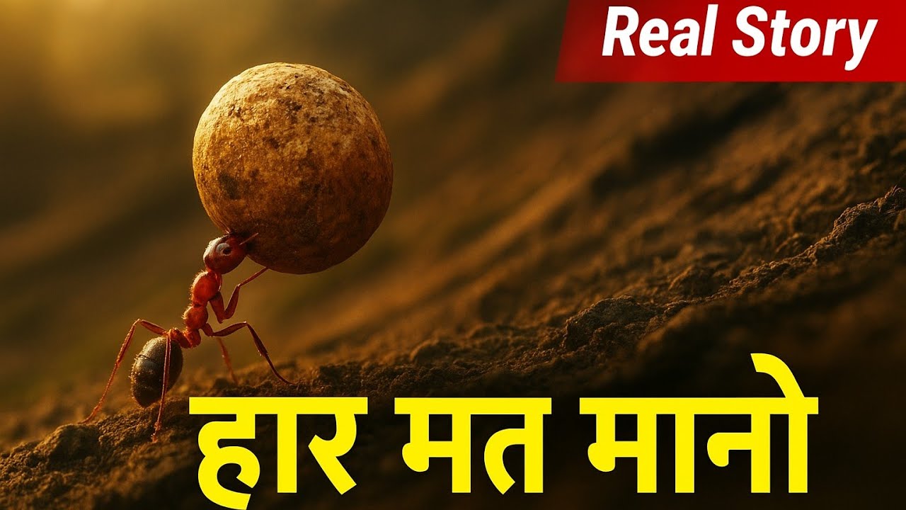 MOTIVATIONAL STORY “कभी हार मत मानो 😋😚 – एक छोटी सी चींटी की प्रेरणादायक कहानी |❤️