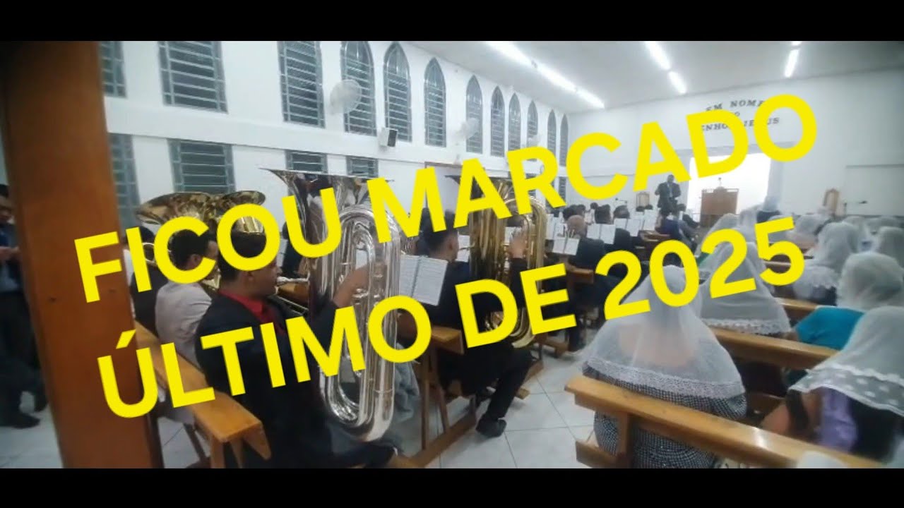 Último Ensaio do Ivoturucaia de 2025, Hino 384 ccb hinário 5.