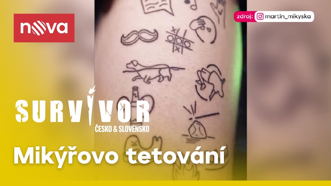 Co znamená 13 symbolů Mikýřova tetování? I Survivor I Nova