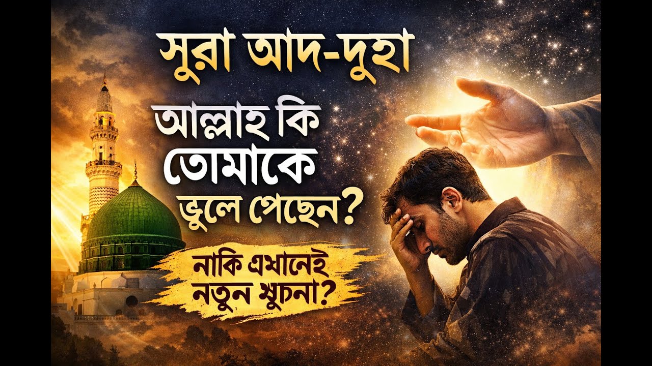 সূরা আদ-দুহা: আল্লাহ কি সত্যিই তোমাকে ভুলে গেছেন? নাকি এখানেই লুকিয়ে আছে নতুন শুরু?