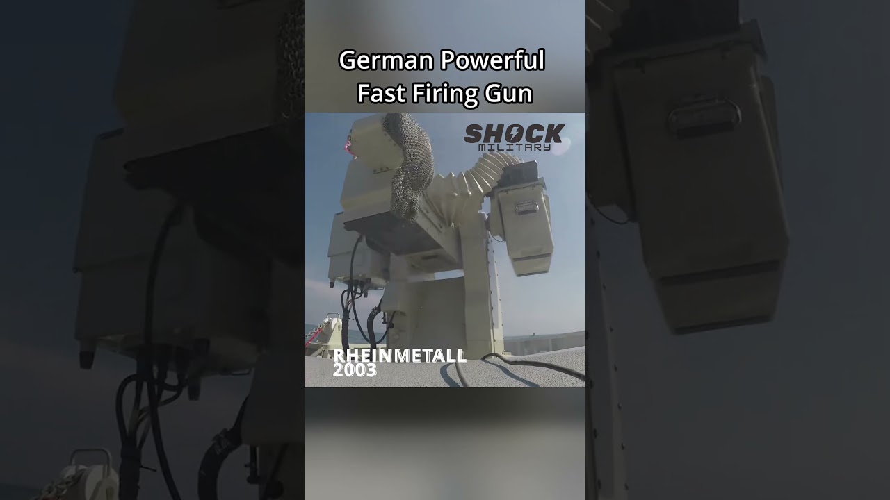 German Powerful Naval Gun - MAUSER MLG 27