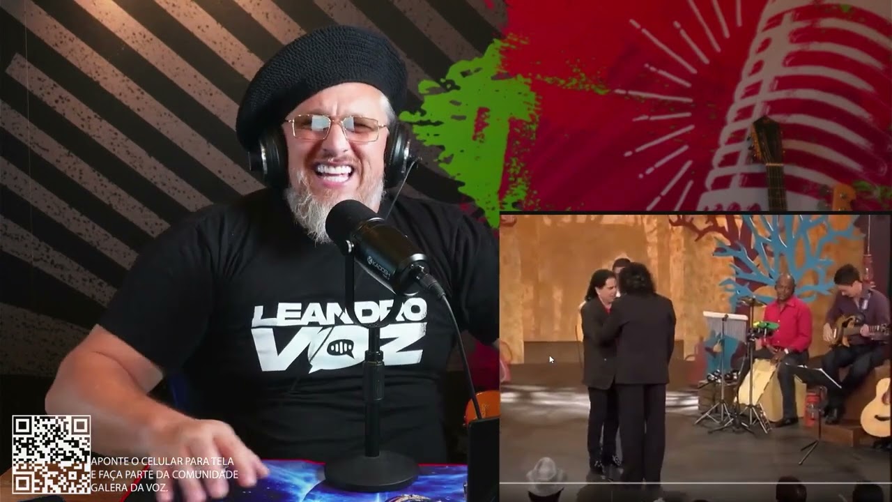 Léo Canhoto e Robertinho sob análise de Leandro Voz