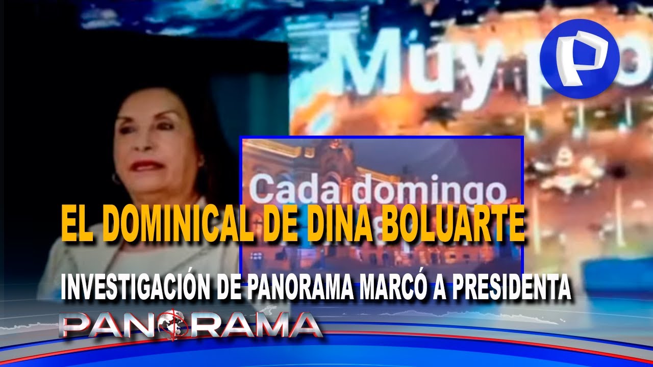 El sueldo que se subi&oacute; Dina: investigaci&oacute;n de Panorama marc&oacute; a Boluarte en el 2025