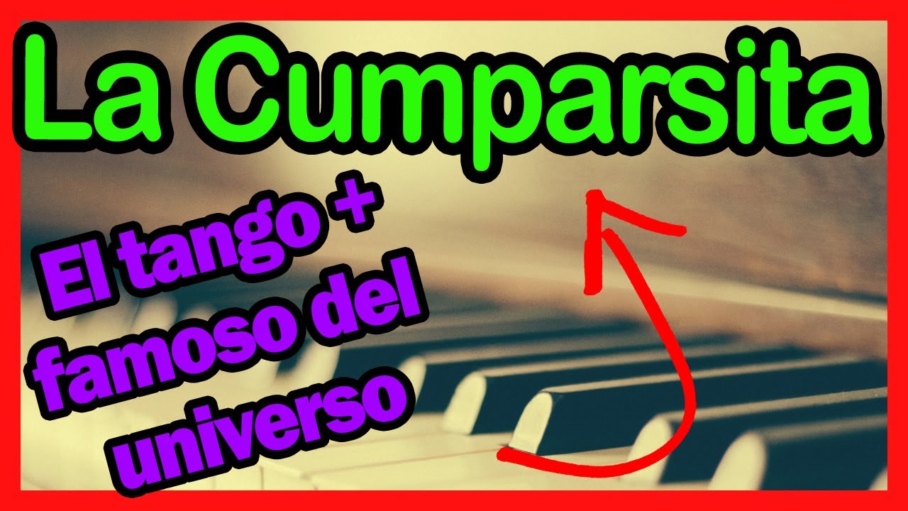 LA CUMPARSITA piano -🔥 Partitura GRATIS🔥+Tutorial Cómo tocar