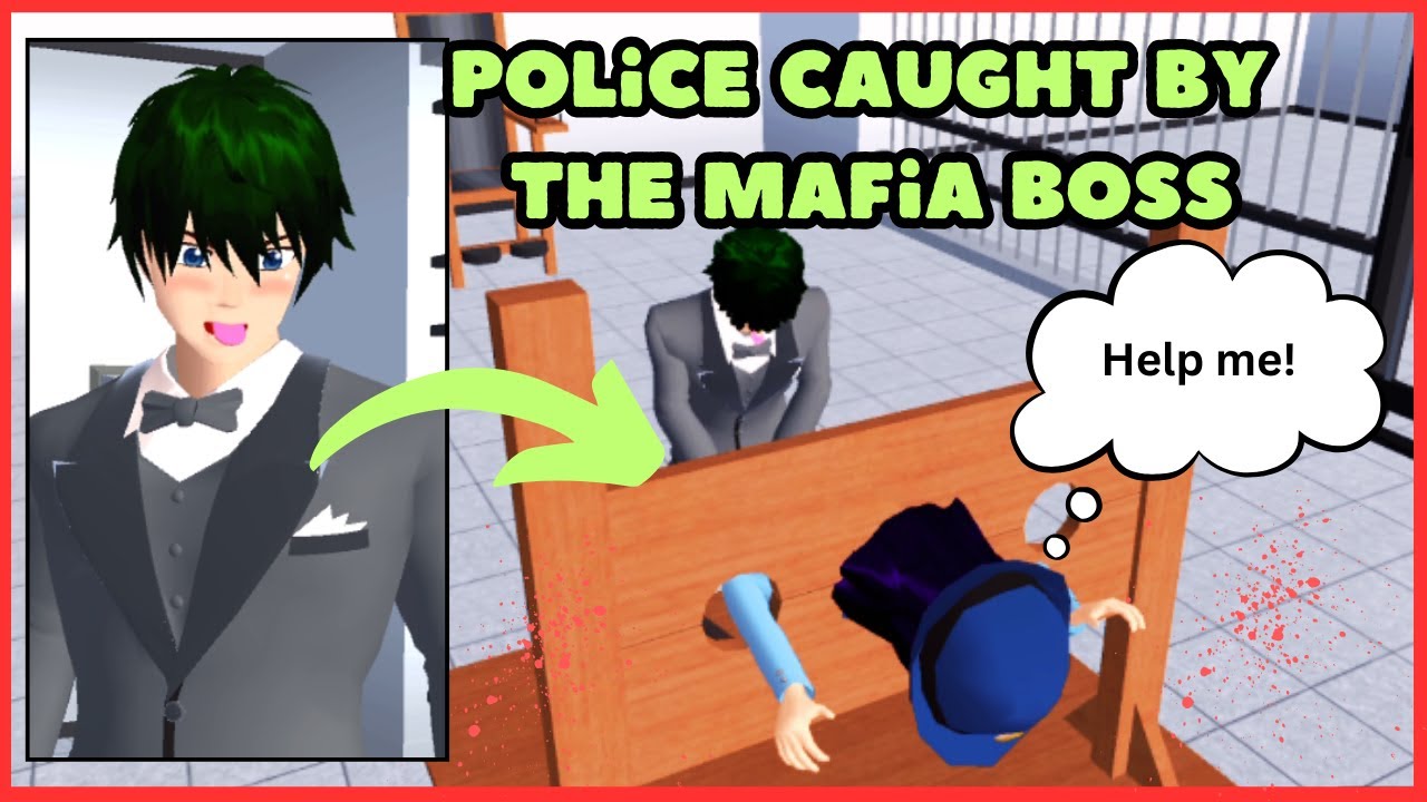Police Caught by the Mafia Boss - SAKURA School Simulator