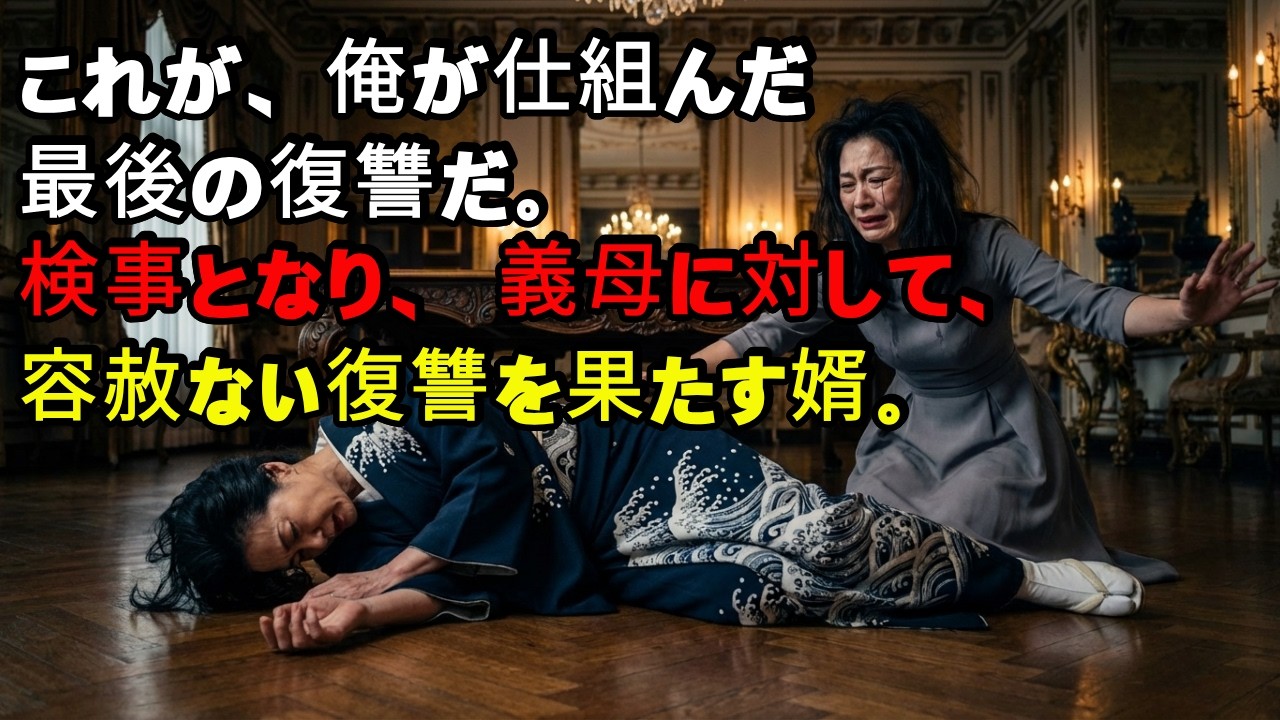 「貧乏な婿」が検事として戻ってきた理由…15年待ち続けた血の晩餐（結末含む）