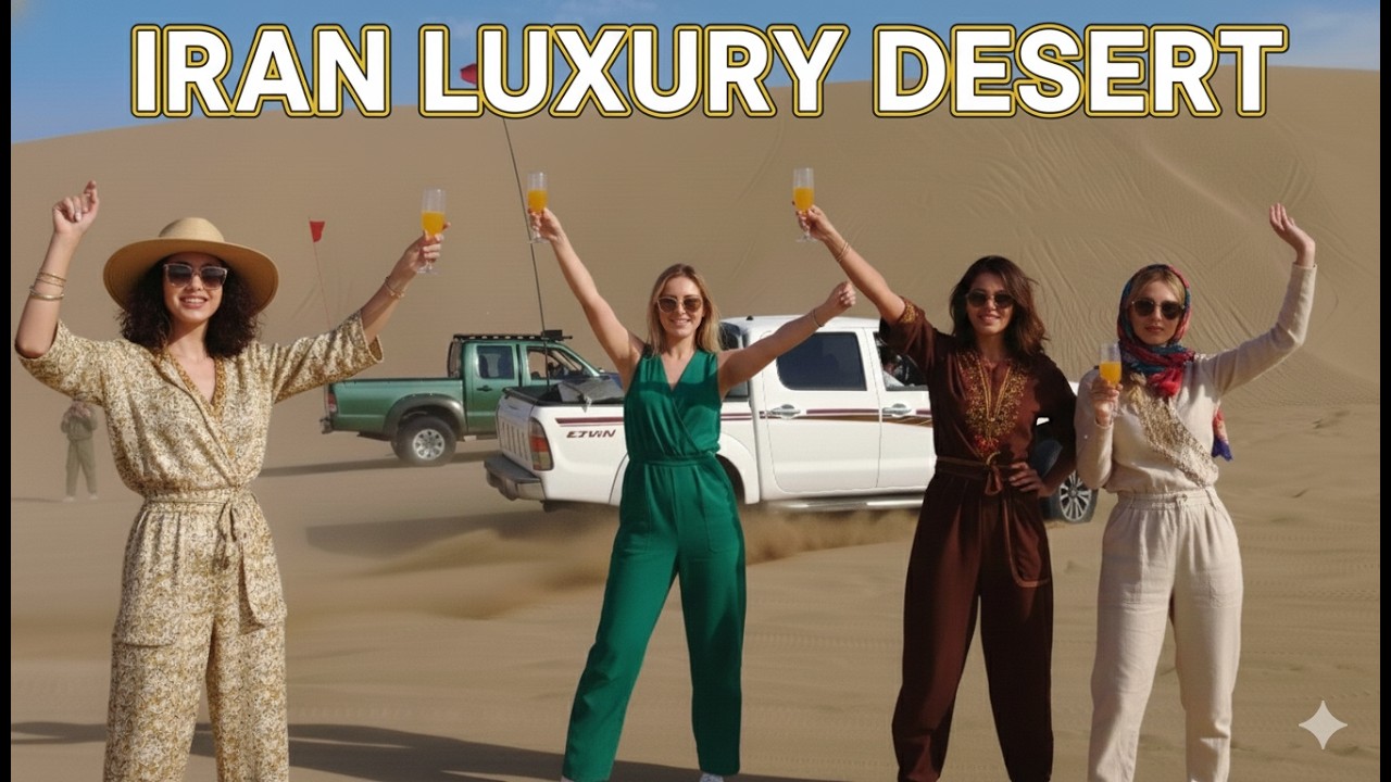 Desert Adventures in Iran | Maranjab Off-Roading and Camping