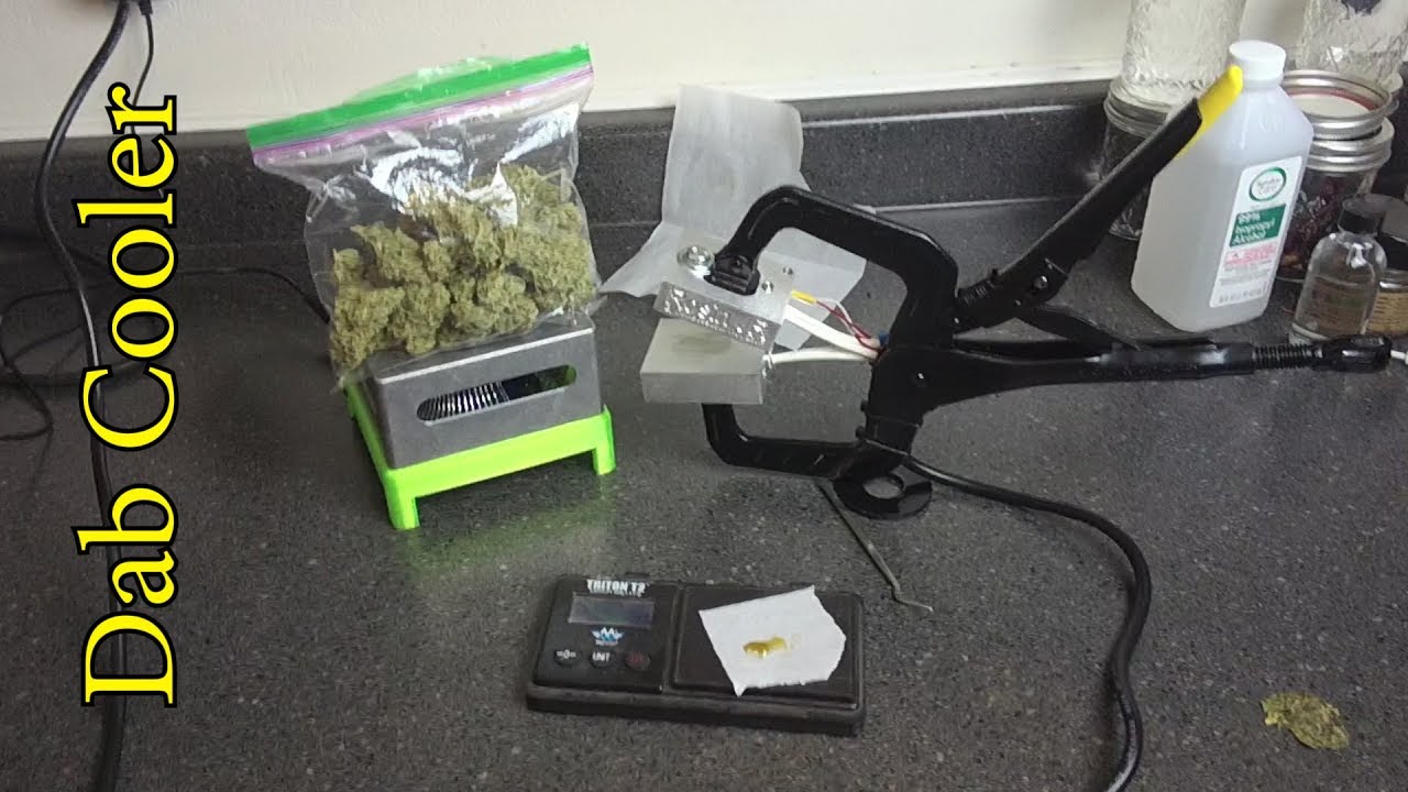 Rosin Cooler for Oily Rosin that is hard to collect