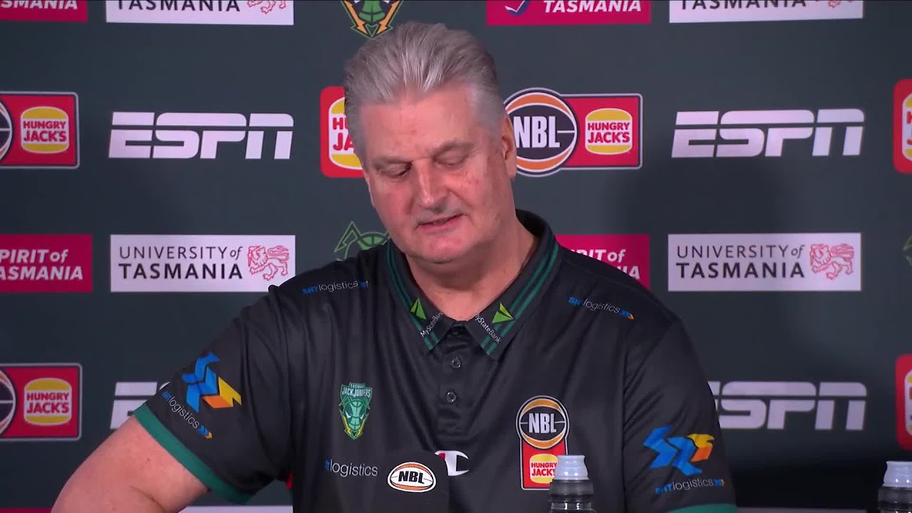 Scott Roth press conference vs Sydney Kings - Round 18, NBL26