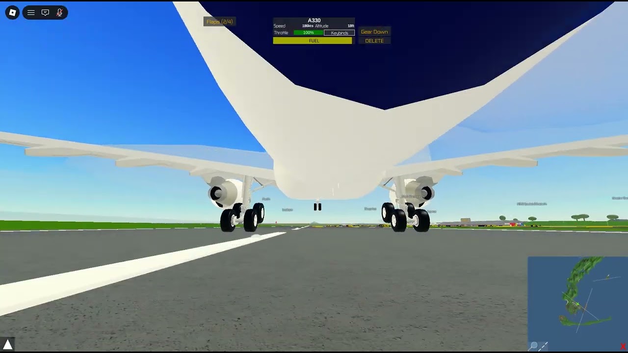 Flying from Tokyo to Perth in PTFS