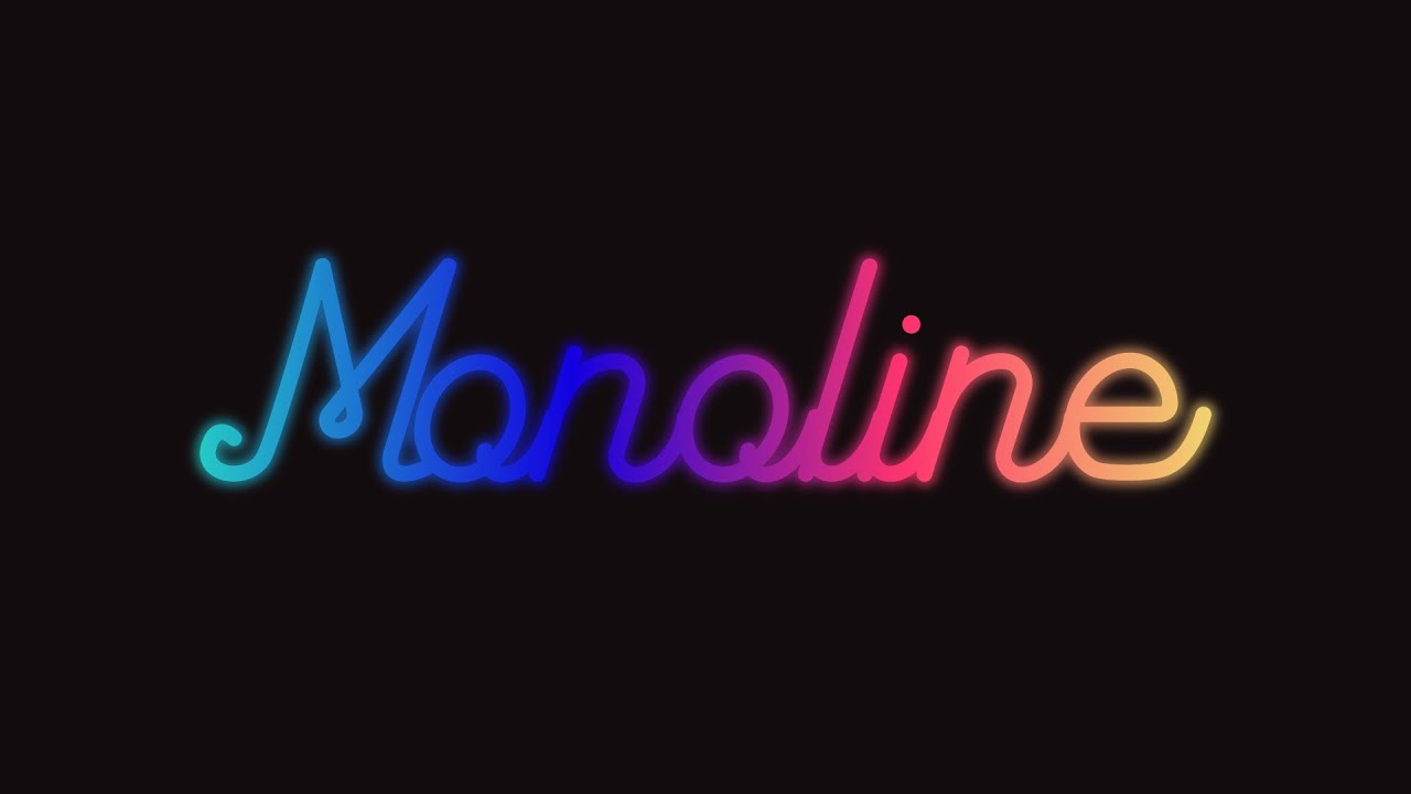 How To Create Simple Monoline Text With Glow Effect | Adobe illustrator Tutorial