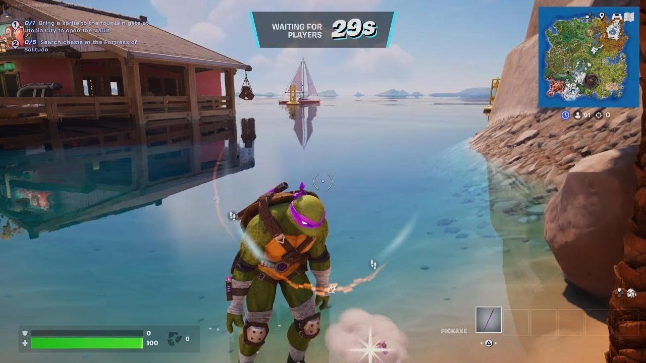 TMNT Donatello in Fortnite