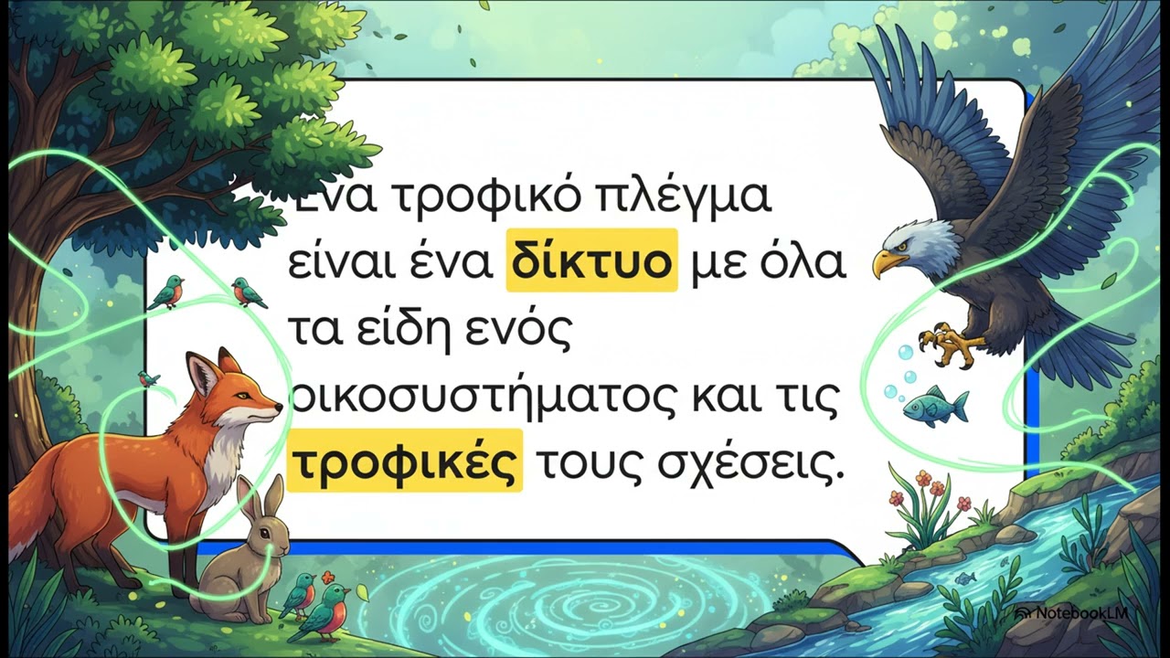 Ο Ιστός της Ζωής Οικοσυστήματα Βιολογία Γ Γυμνασίου Καβάσιλα Ημαθίας