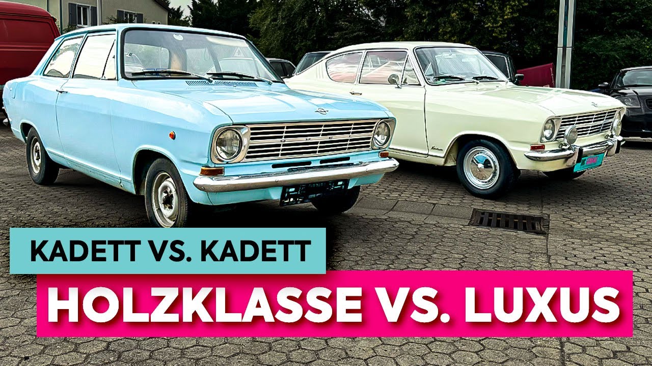HOLZKLASSE vs. LUXUS - Opel Kadett B Kiemencoupe unter der Lupe