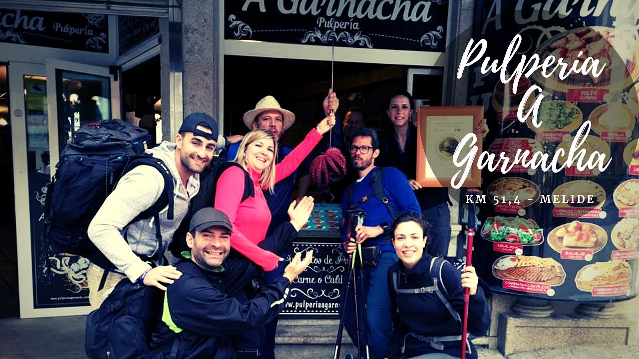 Camino de Santiago Francés 👣👣👣| Km 51,4 | Pulpería A Garnacha 🐙😋 Melide, Galicia 🌍