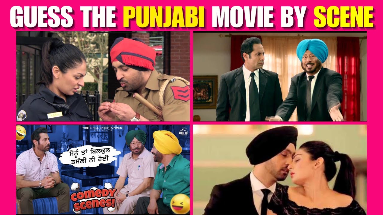 Guess The Punjabi Movies by Scenes | Guess The Punjabi Movie by Emoji#guessthemoviebyemoji #punjabi