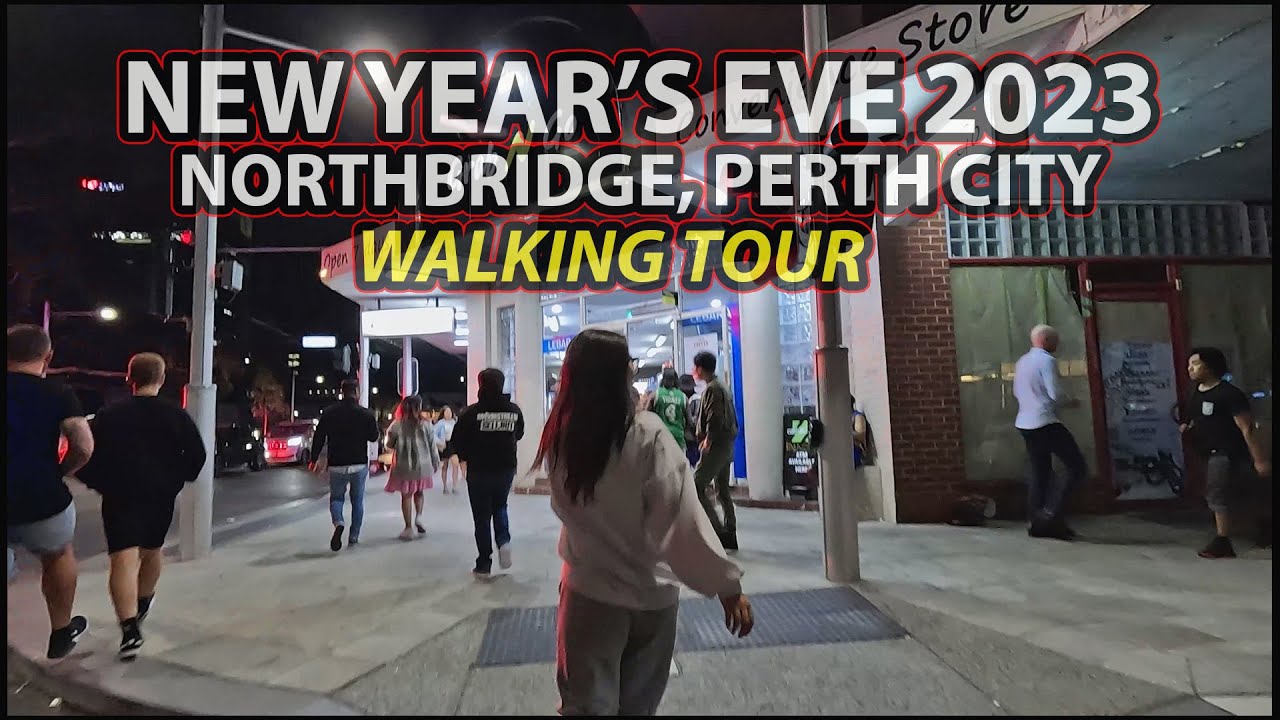 Walking Tour: Night Life in Perth City Centre (Australia's Most Laid Back City!)