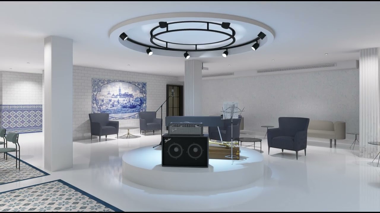 Hotel Villa España - recepción Lobby bar Benidorm