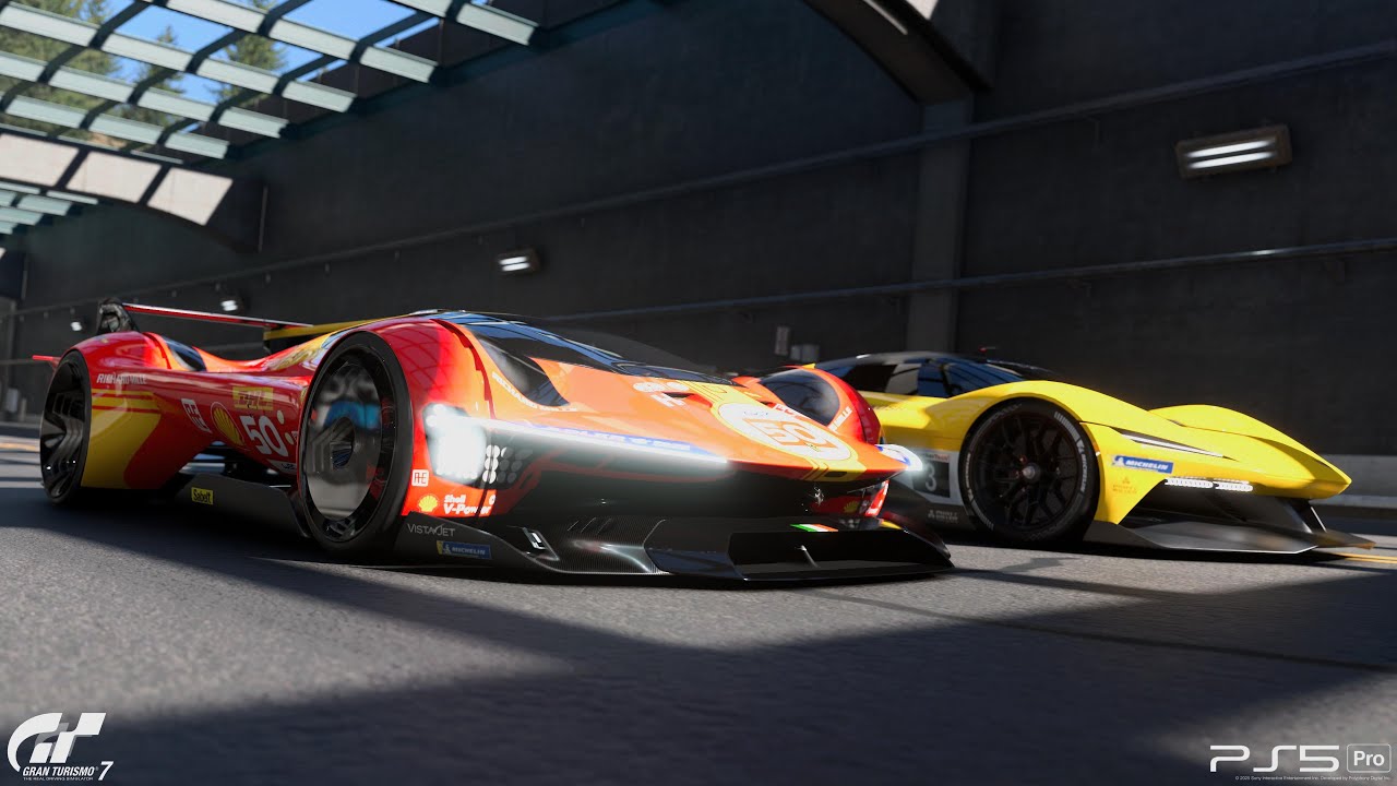 Gran Turismo 7 | Ferrari Vision GT 1300HP Vs Chevy Corvette CX.R Concept 2100HP+ [PS5Pro]