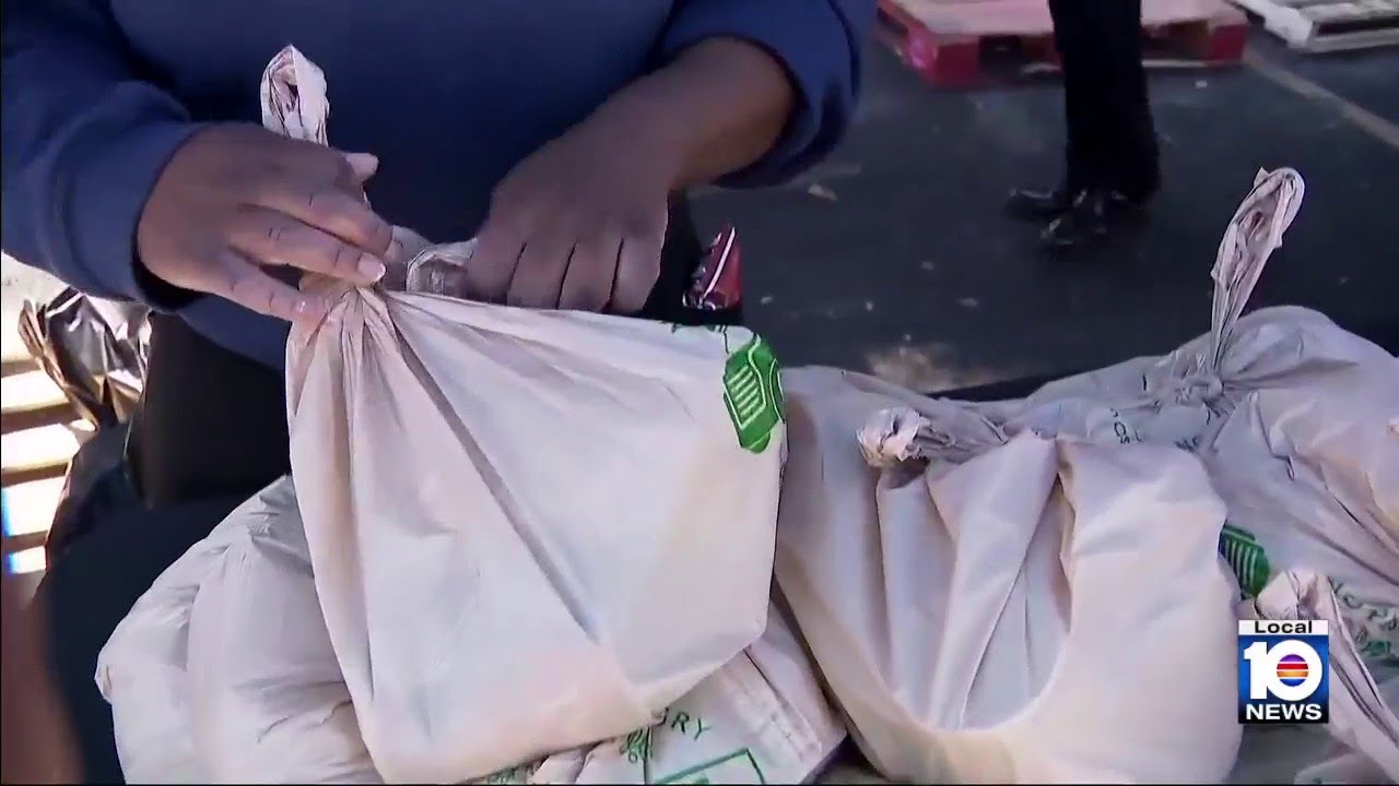 North Miami Beach event provides free groceries to hundreds of families